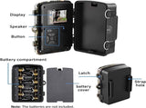 Rechargeable wildlife camera with night vision - 10 x 13.2 cm - IP66 waterproof - 1.3 m range V1188-MS-313-0040
