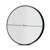 Embellir Wall Mirror Makeup 80cm Home Decor Framed Mirrors Bathroom Round Black MM-WALL-ROU-BK-80