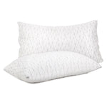 Giselle Bedding Memory Foam Pillow King Size Twin Pack PILLOW-MEFO-RAYON-K