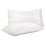 Giselle Bedding Memory Foam Pillow King Size Twin Pack PILLOW-MEFO-RAYON-K