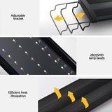 i.Pet Aquarium Light Full Spectrum 60CM Aqua Plant Fish Tank Lamp AQUAR-LT-60-BK