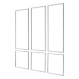 Wall Molding 3 Pack, Wainscoting Panels Kit, Lightweight Paintable Polystyrene, Easy to Install, V952-QMSTJBYXTGGZTSDCK001V0