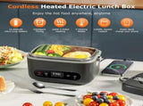 1.2L Electric Lunch Box 12000mAh Portable Food Warmer 5-Sided Heat Auto Temp AU V1232-WCJRQ001