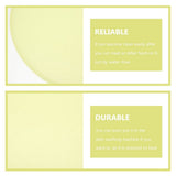 Reusable Light Green Plastic Cutting Board for Kitchen Easy Washing V1370-AZ4-20950