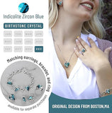 Infinity Love Heart Necklace, Birthstone Necklace for Women, Jewelry for Women with Healing V1164-325792
