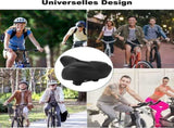 Comfortable unisex bicycle saddle with shock absorbers, breathable waterproof ergonomic design, V1188-MS-325-0803
