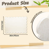 Felt Bulletin, 36" x 24" Foldable Pin Cork Alternative for Wall, Self-Adhesive Vision V1370-AZ4-14852