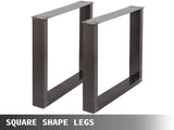 72 x 60 cm Dining Table Legs Office Table Legs Set of 2 Steel Table Legs Computer Desk Legs Steel V952-ZT600X720MM000001V0