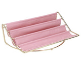 Desk Shelf Organizer Multi Layer Exquisite Premium Metal Leather Durable Stable Wide Application V1294-YM0714-3115210277912