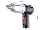 Handheld Car Cordless Vacuum Cleaner and Air Duster Mini Hand Held Vacuum Cleaner for Car Home V1263-JX-6680