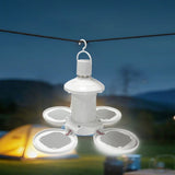 Foldable Football-Shaped Emergency Light Bulb, Auto-On During Power Outage & Water-Activated, 3-in-1 V1192-AZ-W-24230