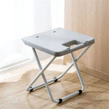 Garden Tools Household Plastic Bench Small Folding Foldable Portable Chair Stool Chair Patio & V1192-AZ-W-35201