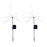 2Pcs/Set Outdoor Solar Garden Decorative Lights Lawn Lights Holiday Lighting V1294-YM0901-3111200165911