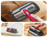 Greyish-purple Wireless Mite Vacuum Cleaner with UV Light - High Suction Handheld Bed Dust Mite V888-ELOSUNG51231