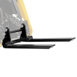 BAUMR-AG Pallet Forks Accessory for BSR5000 Mini Loader Skid Steer, Quick Connect Hydraulics, 150kg V219-GSDACCPCPF8A