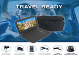 Laser 10 Portable DVD Player with Anti-Skip Technology V1031-DVD-PT-10D