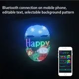 Led Mask with Bluetooth Programmable App,Shining Led Light Up Face Mask for Adult Kid Halloween V1369-AZ3-W-01151