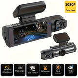 Dual Lens Car Camera Full HD 1080P with Night Vision Loop Recording and Wide Angle Lens V1188-MS-325-0452