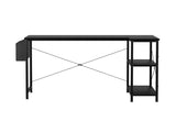 Levede L Shaped Computer Desk Corner Desk Black DH1052-100-BK