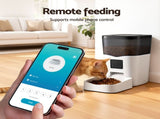 i.Pet Automatic Pet Feeder Dog Cat Feeder Wifi 3L Auto Smart Food Dispenser PET-FEEDER-3L-WIFI-WH