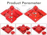 Right Angle Clamp for Woodworking Corner Joints, Square Clamp Tool with Adjustable Jaw for Frame V1341-ZY-YVSJBX4A-BLUE-4PCS