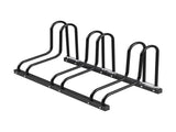 Weisshorn 3 Bike Floor Stand Rack Fits 20"-29" MTB Tires for Garage Storage BIKE-3-U-BK