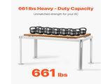 Mini Split Ground Stand Adjustable Anti Vibration for 9000-36000 BTU V952-KDDMZJDCZJ90UOZA1V0