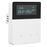 16A Smart Color Thermostat Programmable Smart Electric Heating Thermostat for Home Offices Shopping V1294-YM0706-3114230133311