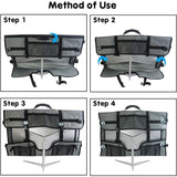 Monitor Carrying Case Compatible 24-27 Inch Desktop Computer Monitors Protective Storage Bag V1188-ONE60-07121-1