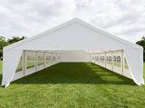 Wallaroo 12m x 6m Outdoor Event Gazebo Party Tent Marquee Wedding Canopy Shade - White GAZ-CPT-612
