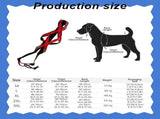 Dog Pulling Harness, Reflective X-Back Mushing Harness, Adjustable Weight Dog Sled Harness for V1370-AZ4-12425