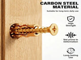 500Set Short Expansion Screw Set, Reliable Material Specs, Powerful Expansion Locking, for Wardrobe V1366-AZ2-W-15503