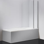 180 Degree Pivot Door 6mm Safety Glass Bath Shower Screen 1000x1400mm By Della Francesca V63-829011