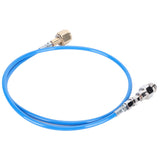 CGA320//TR21-4 Soda Hose Adapter 50in CO2 Gas Cylinder Refilling Connector Accessory Blue V1294-YM0901-3113210023711