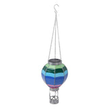 Hanging Solar Lantern Decoration Iron Solar Hanging Light Lamp for Garden Yard Patio Outside Striped V1294-YM0901-3111240201311