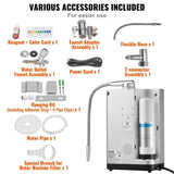 VEVOR Alkaline Water Ionizer Machine, pH 3.5-10.5 Alkaline Acidic Hydrogen Water Purifier, 7 Water V952-DJSJTS5B0000N66U0V3
