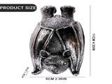 Plant Pot Hanger Bat Decoration, Resin Flower Pot and Vase Planter Hanger with Hanging Bat V1366-AZ2-W-23972