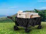 Lambu Folding Wagon Cart Black UM1258-BK