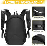 Motorcycle Backpack for Men, Waterproof Helmet Backpack with Reflective, Motorcycle Bag Helmet V1164-325747