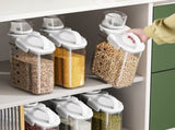 Cheers.US 2000ml/2800ml Airtight Cereal Container Rice Dry Grain Dispenser Thicken Rice Cylinder V1189-WXFWAL-20260319-00167