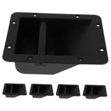 5-Pack Black Replacement Speaker Handles Set - Professional Handle Accessories for Audio Equipment V1366-AZ2-W-18914