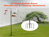 Double Shepherds for Outdoor, 8 Pack 1950 mm Heavy Duty Bird Feeder Pole, 19 mm Thick Garden V952-WNGJSMYRGG76D79CC001V0