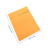 100Pcs Paper Mailing Envelopes with Metal Clasp for Office Document Organization V1369-AZ3-W-13227