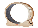 Wooden Cat Exercise Wheel, 43.3" Large Cat Treadmill Wheel for Indoor Cats, Cat Running Wheel with V952-MZMPBJYMSMDBOHXZ2V0
