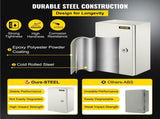 NEMA Steel Enclosure ,12 x 8 x 6'' NEMA 4X Steel Electrical Box, IP66 Waterproof & Dustproof, V952-DQXJSTCFS30X20X15V0