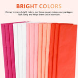 Multi Color Tissue Paper for Wrapping Flowers Craft Use Lightweight Wrapping Liner Sheets V1369-AZ3-W-16665