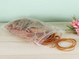 Brown Rubber Bands for Bundling Trash Cans, Organizing Supplies, and Household Use V1370-AZ4-20710