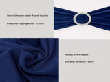 Spandex Chair Sashes Bands 50PCS Stretch Chair Ties Bows with Buckle Slider for Wedding Party V1258-DP02-C-1407