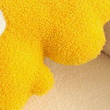 Hugging Pillow Flower Shaped Sponge Filling Soft Thick Decorative Throw Pillow for Sofa Yellow V1294-YM3117220226311-0421