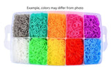 28,000 Pieces Super Large Loom Bands Kit with Accessories, Multi-Color V1237-ZY-506-0053